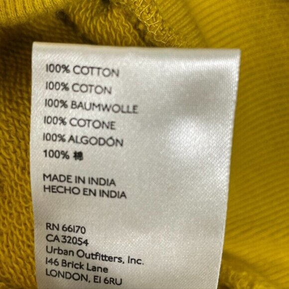 Anthropologie Jarmel Yellow Cheetah Rainbow Short Sleeve Top M Women's - Picture 4 of 8